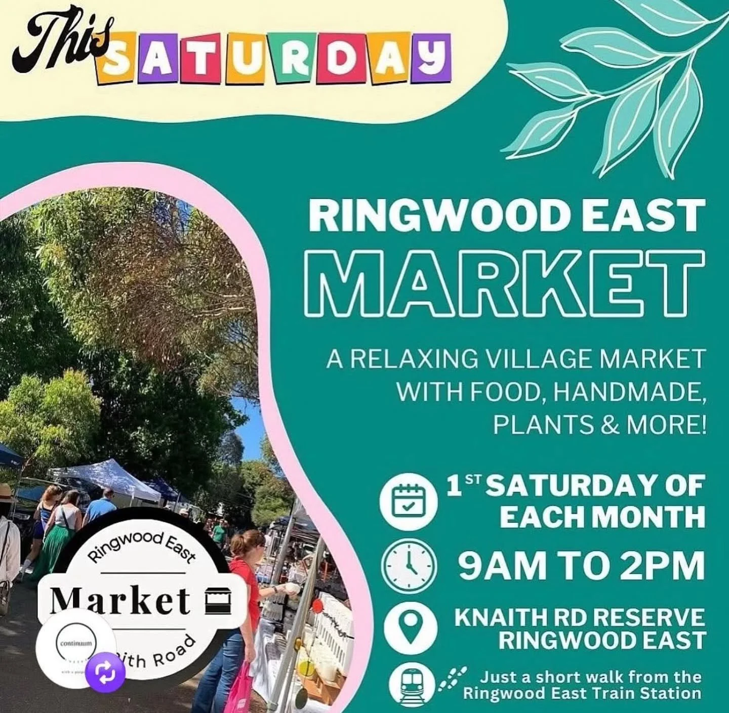 Find us this Saturday @ringwoodeastmarket 😊🍩❤️ 

9am till 2pm! Your weekend treats are sorted this long weekend 🙌 
Its a perfect time to start Christmas shopping too so why not come along and grab a bite to eat, explore and check out all the beaut