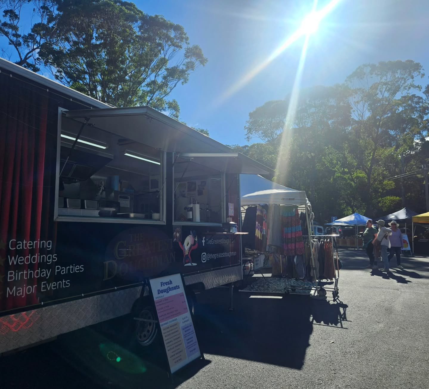 Good morning! ☀️
You&rsquo;ll find us at Millgrove Market today until 2pm 🍩

It&rsquo;s a cracker of a day and the market is packed with an amazing mix of stalls. Come for a treat, stay for a wander, have a nibble, discover something special and sho