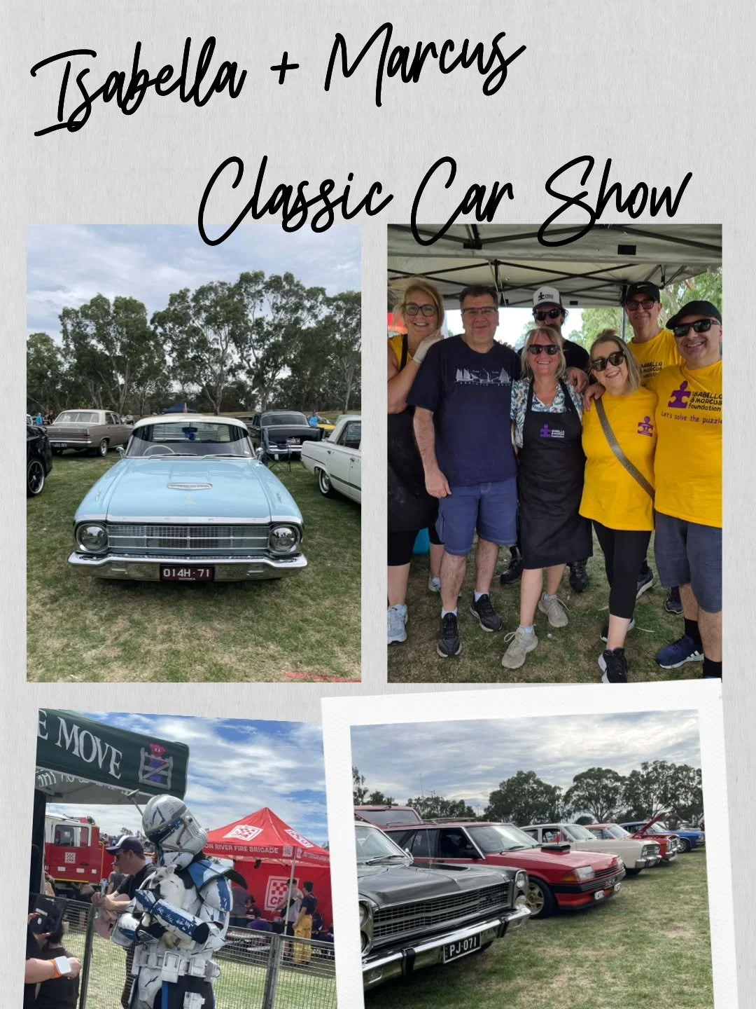 What a day Sunday was! We had the absolute pleasure of spending it at the Isabella &amp; Marcus Classic Car Show surrounded by the most incredible group of people 🚗✨❤️ 

This beautiful event is run entirely by volunteers, raising vital funds for the