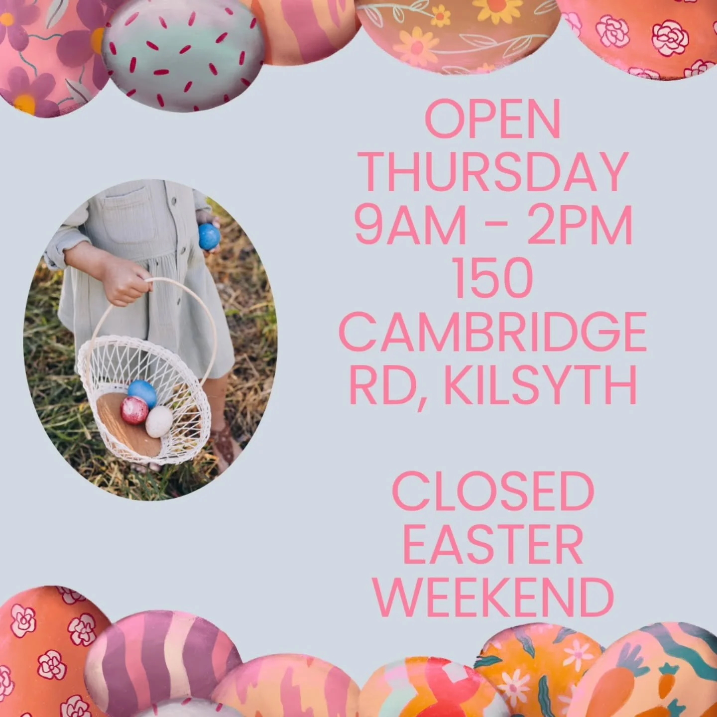 🐰🌸 EASTER WEEK = DOUGHNUTS 🌸🐰

We&rsquo;re hopping in one last time this Thursday before we soak up some well-earned family time this Easter!

📍 150 Cambridge Rd, Kilsyth
⏰ 9am &ndash; 2pm (or until sold out&hellip; you know the drill 😉)

Wheth