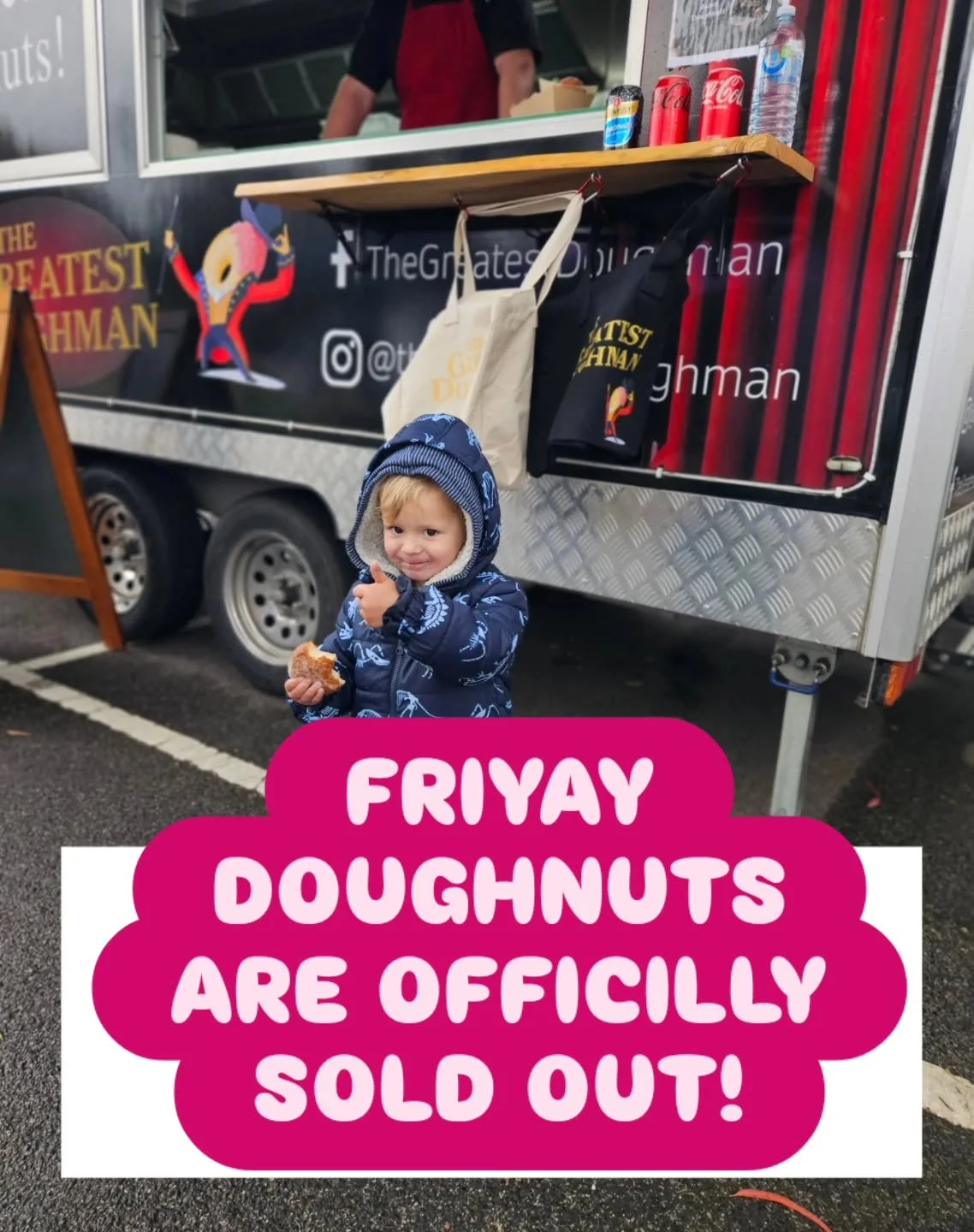 🍩❤️ Kilsyth, thank you so much. You legends have sold us out early today! ❤️🙏

We are so incredibly grateful for every single person who stopped by today. Supporting a small business truly means the world to our little family, and days like today r