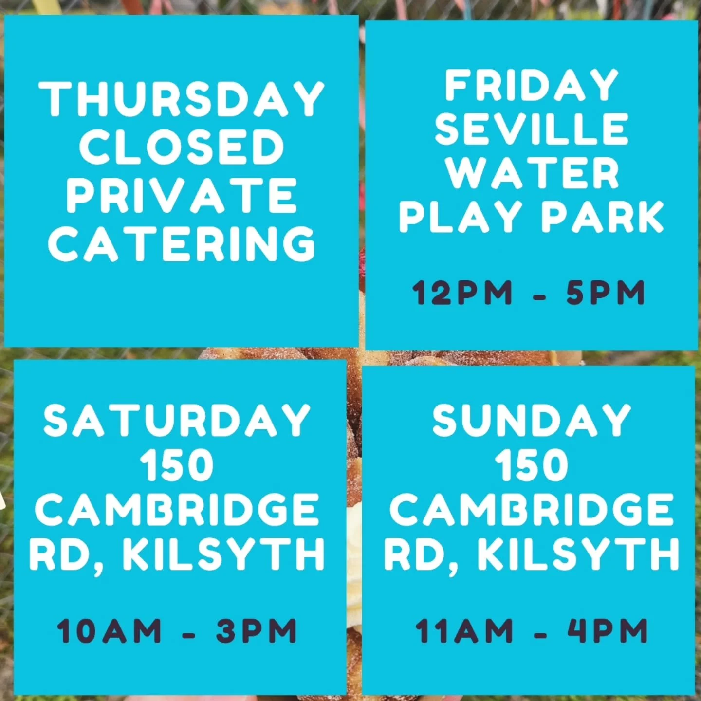 🍩✨ Hey Doughnut Fam! We're back and couldn't be more excited to see all your smiling faces this week! 💛

Here's where you can find us:

📍 Wednesday
3060 Warburton Highway, Millgrove
🕛 12:00pm &ndash; 5:00pm

🎉 Thursday
We'll be closed while we'r