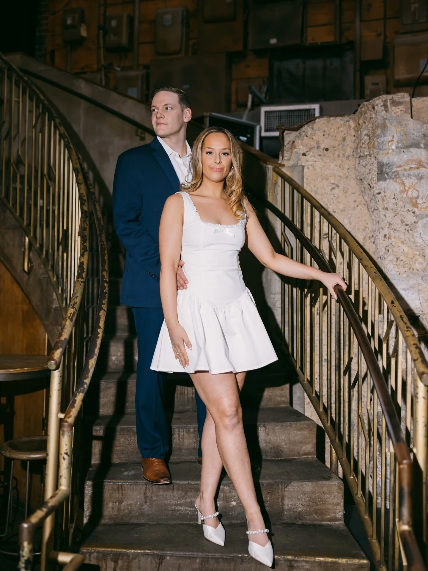 Lily &amp; Clayton 🖤
Modern love, beautifully composed.