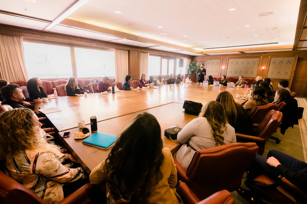 Jasmeet teaching at a Pepperdine event