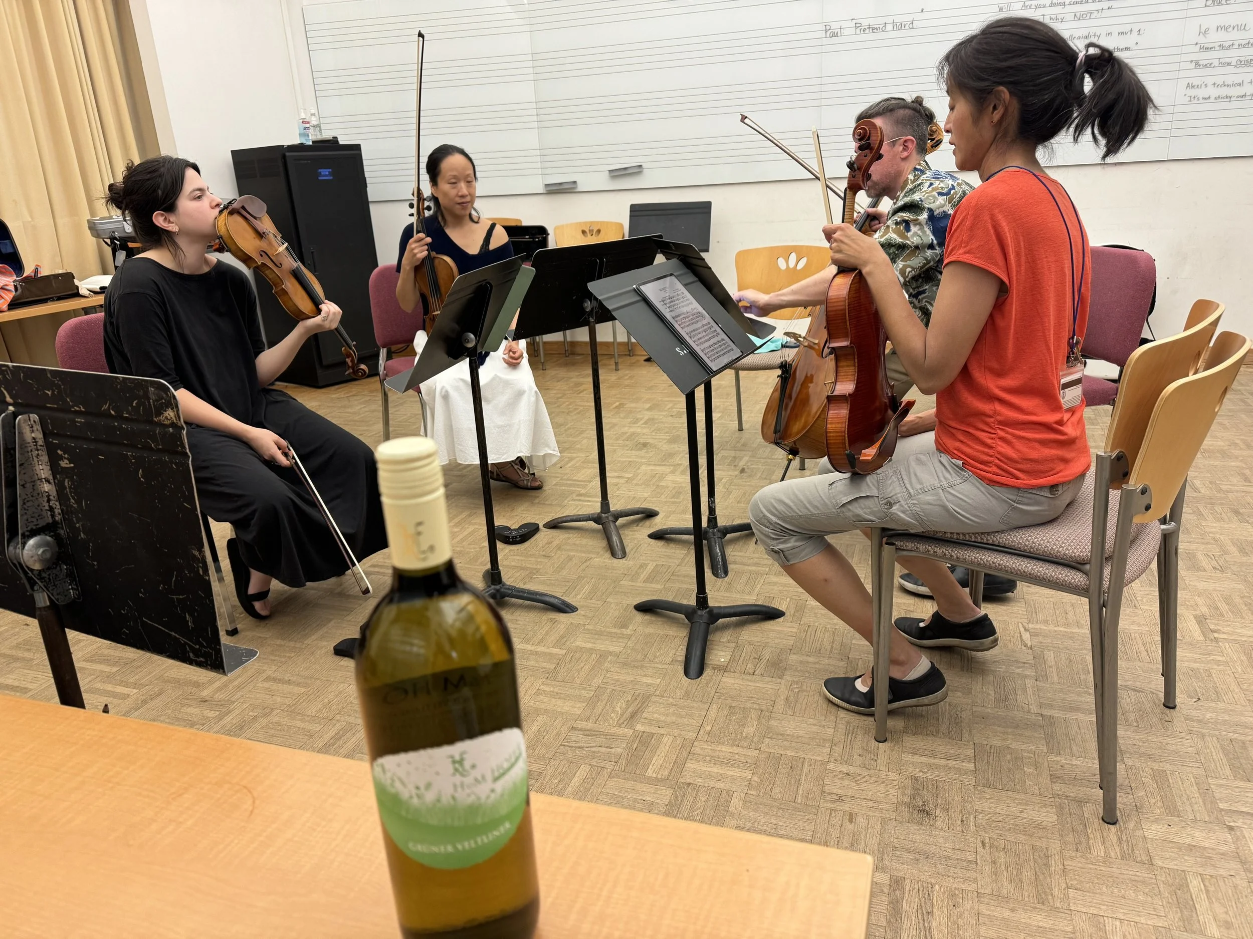 St. Lawrence Chamber Music Seminar at Stanford University