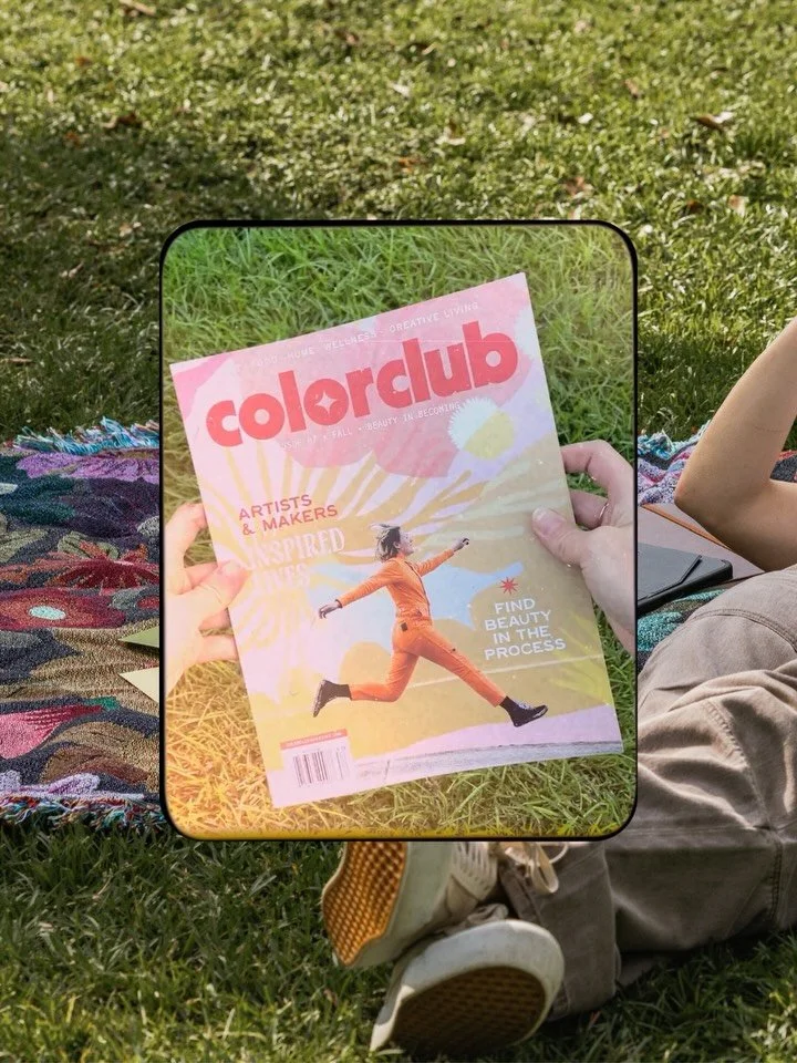 Excited to share my Artist Feature in Issue 07 of @colorclubmagazine! 

Issue 07 - Beauty in Becoming✨

Thank you so much Color Club for my artist feature. I loved talking about my handcrafted style stems from my love of nature. I also got to share m