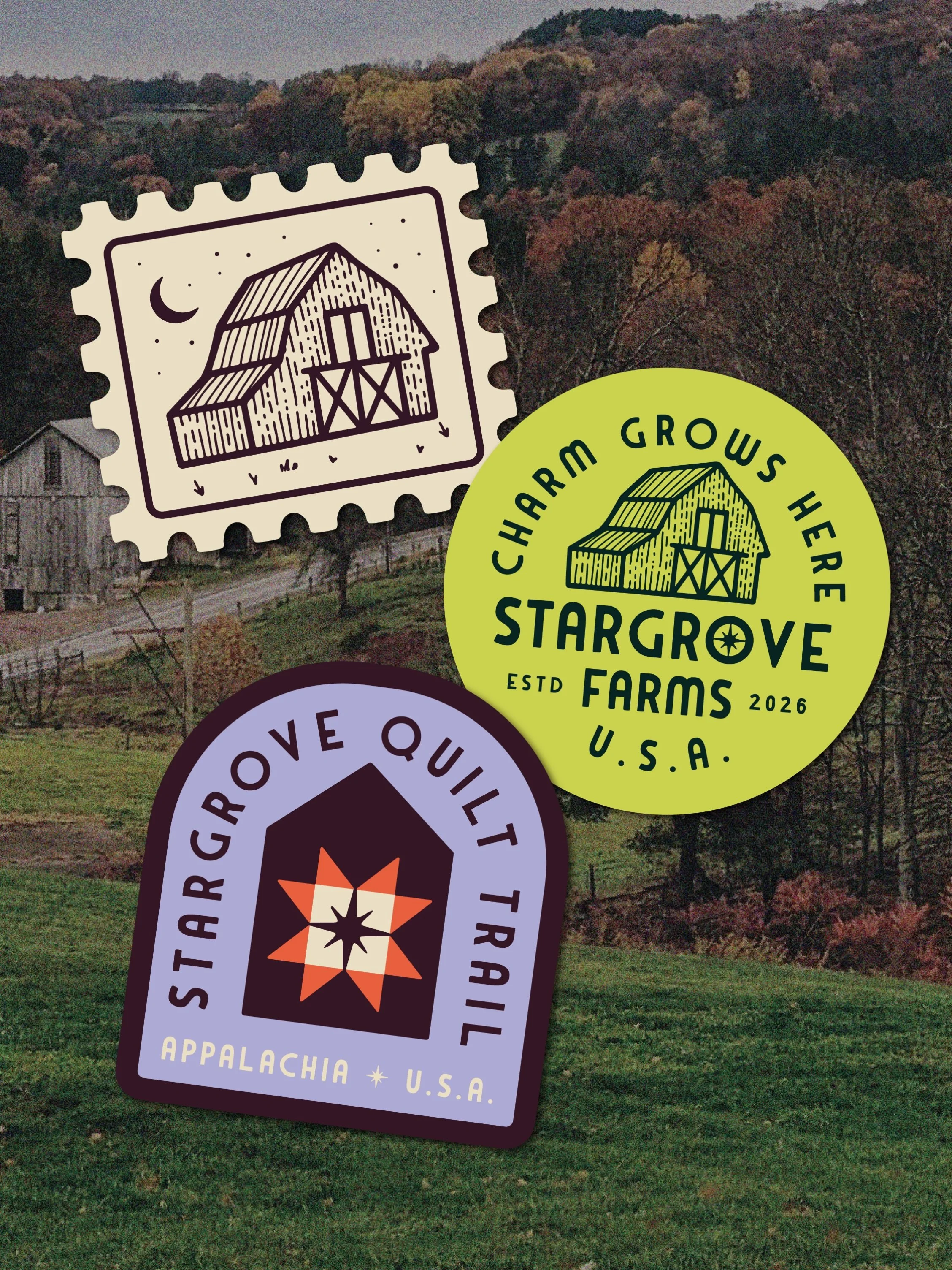 I still love these badges I created for marketing graphics for my typeface, Stargrove.⭐️ Figured they deserved its own spot on my feed!

Stargrove is available on my website and Creative Market!
