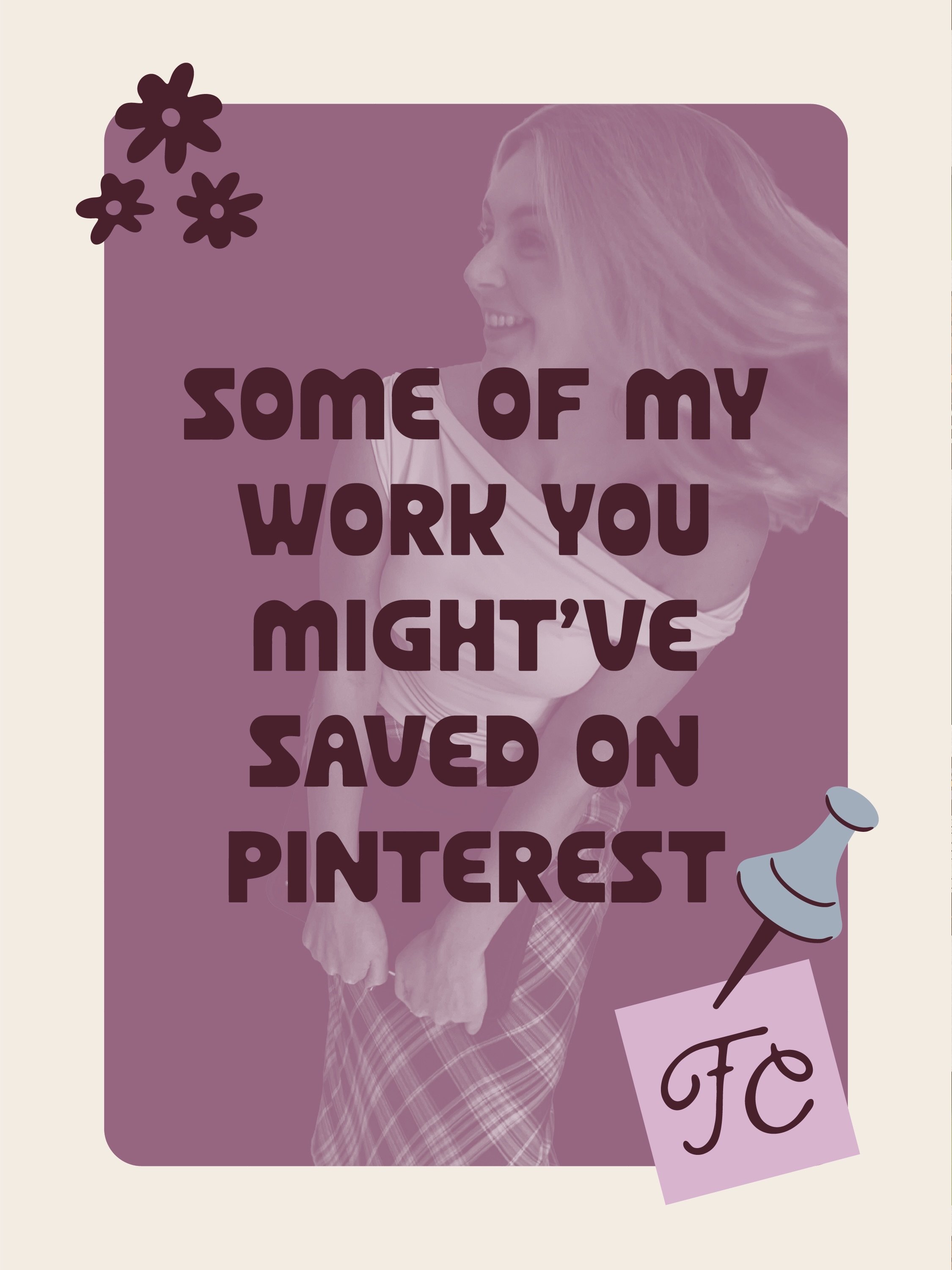 Some of my work you might&rsquo;ve saved on pinterest 👀

Swipe through to see the top performing pins from my account lately.

I&rsquo;ve been going through my analytics and realized there&rsquo;s a handful that keep pulling way above the rest.

I t
