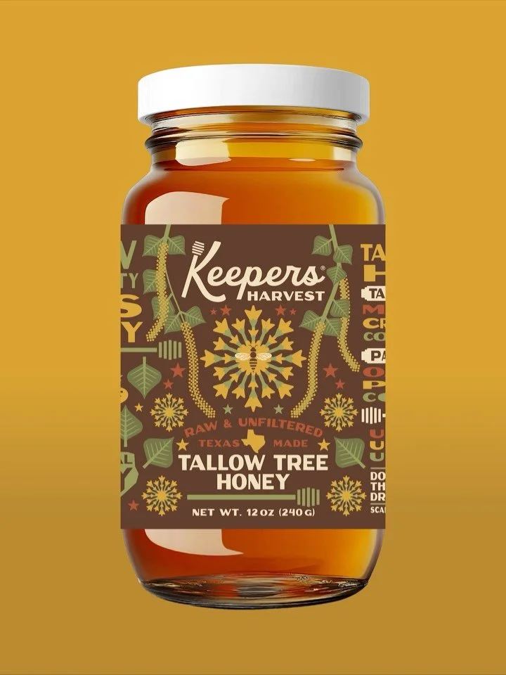 It&rsquo;s been a minute since we&rsquo;ve shared any Keepers Harvest work.  And why is that you ask?! Wellllll we have been busy bees building what comes next. 🐝🍯

We originally built their brand identity and labels almost 3 years ago. This year, 