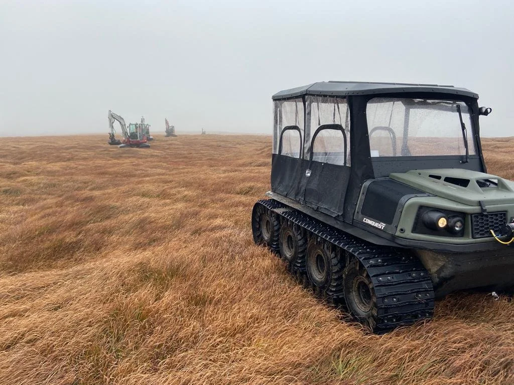 Works begin at Tavy Head, Dartmoor — South West Peatland Partnership