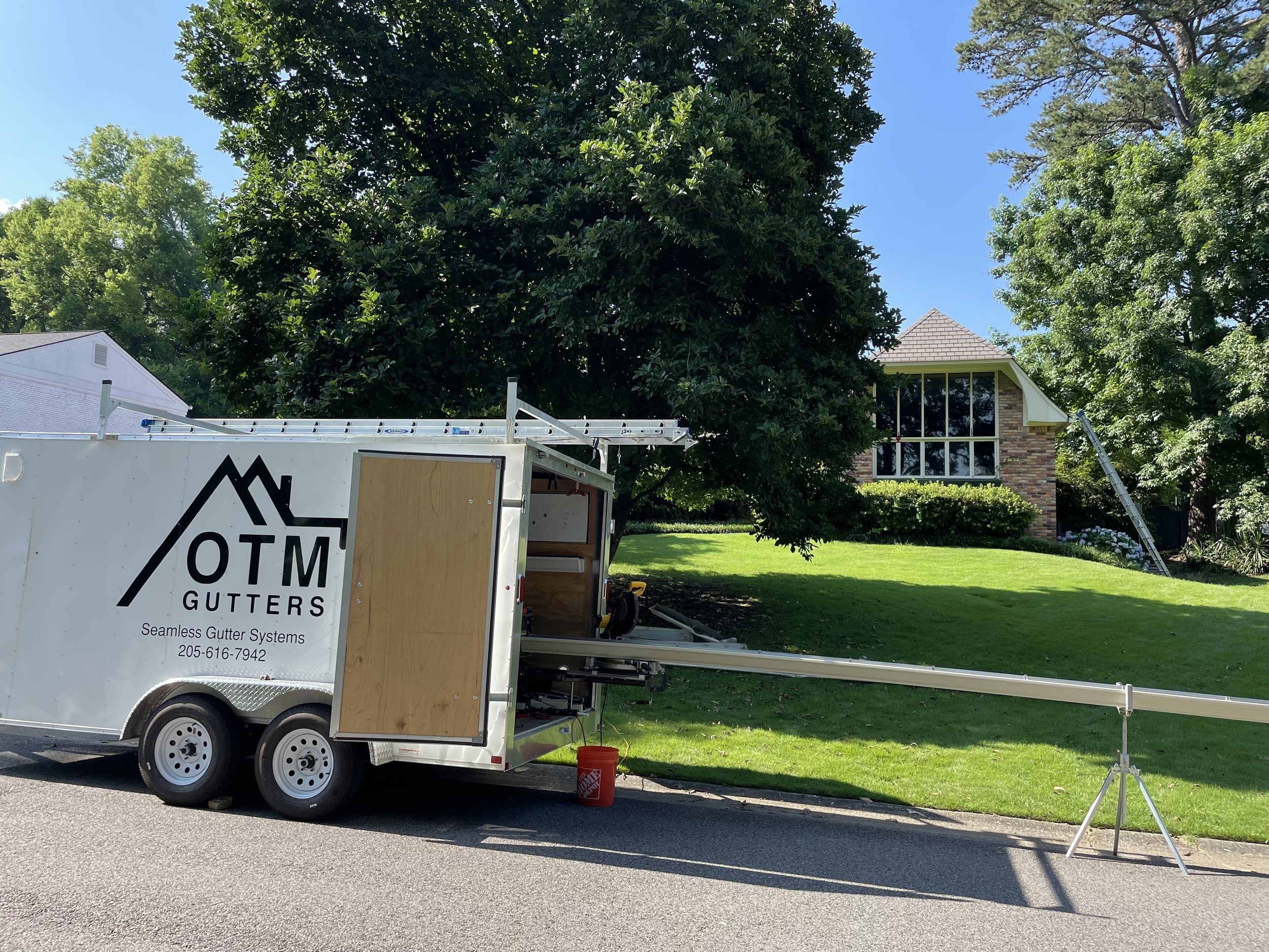 OTM Gutters Based in Birmingham, AL