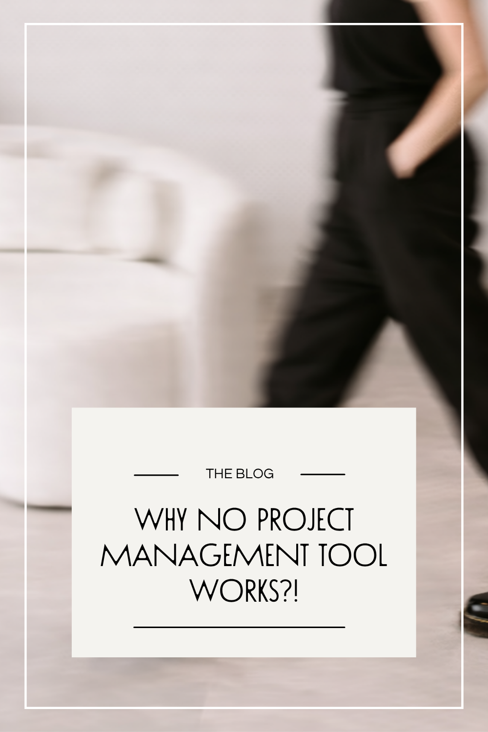 Why that project management tool failed. 