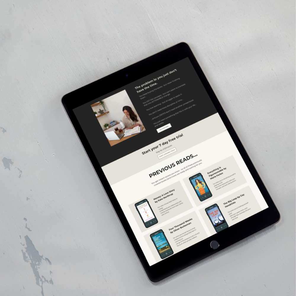 Wix-Sales-Page-Design