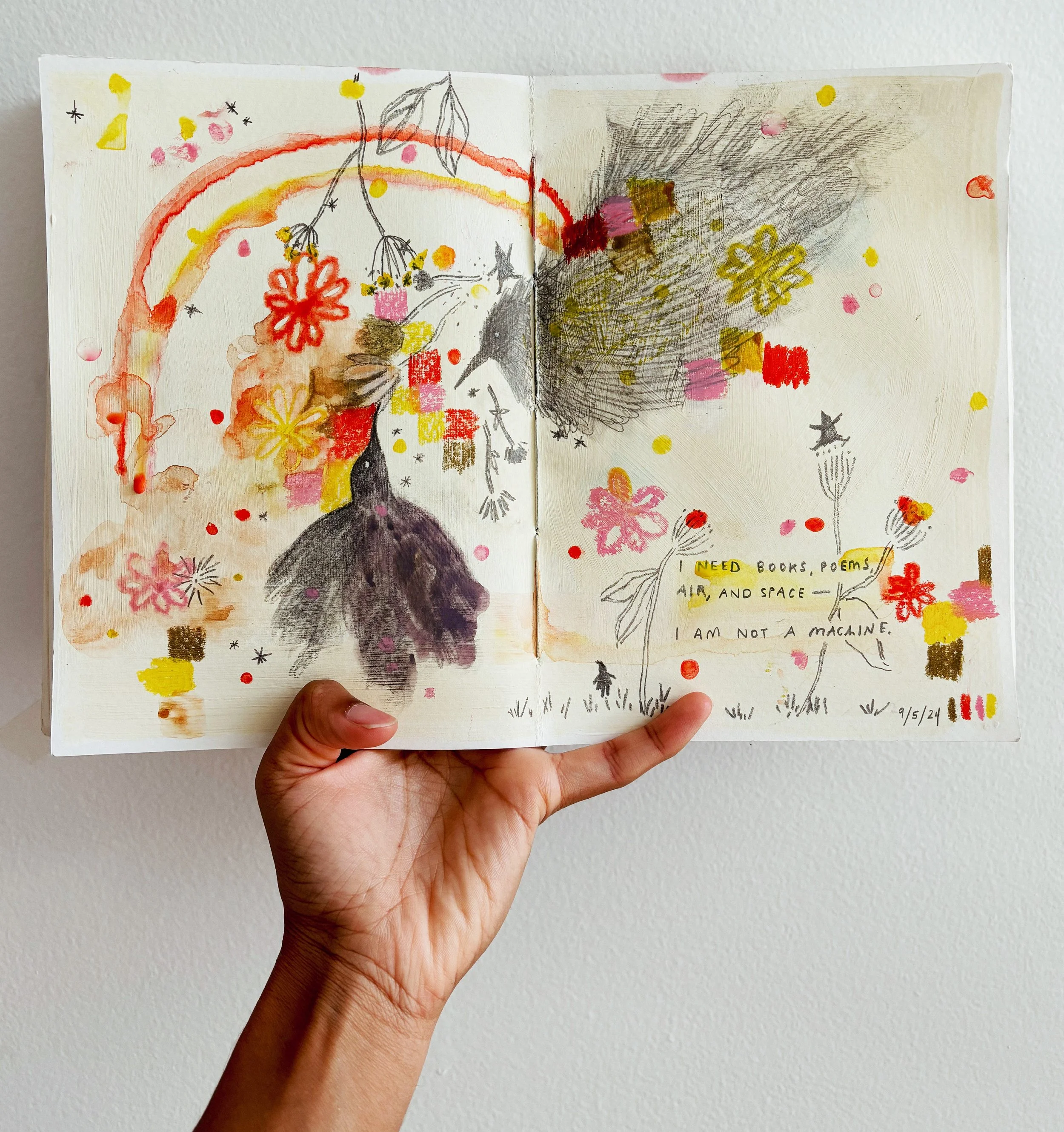 Dear Somebody: I am not a machine. — Meera Lee Patel
