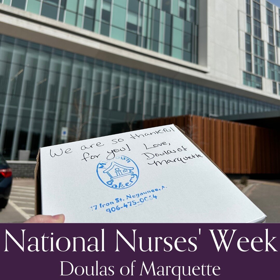 Happy Nurses' Week! We're so thankful for the knowledge and care of our local nurses. We love collaborating with you in the care of your patients and our clients. To us as doulas, the nurses are the heart of the hospital!