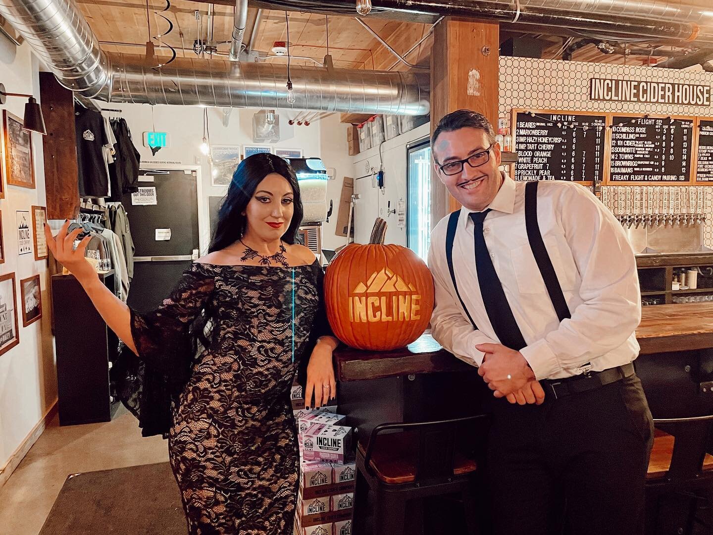 Cheers to all the amazing folks who came to celebrate Halloween with us 🎃 The Halloween flare. The costumes. All the fun. Our best party yet!

We&rsquo;re keeping the Halloween spirit alive this week with @inclinecider &amp; our spirited cider slush