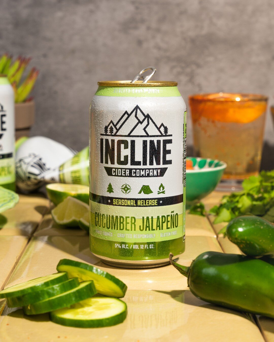 It has this whole &quot;fiesta forever&quot; vibe we can't get enough of ☀️

The perfect balance of refreshing cucumber + jalape&ntilde;o spice, and it's a little something different.  Here for the season! #summerseasonal