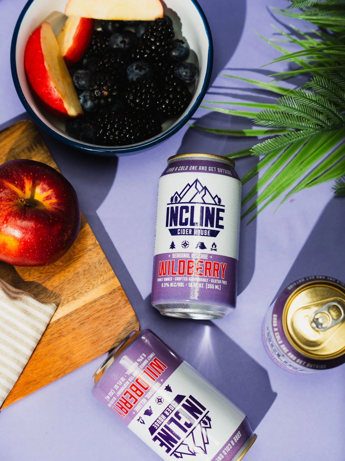Our sweet little Spring seasonal 🍻💜

A wild medley of mixed berries blended with our signature apple base for a perfectly tart &amp; vibrant cider. Bursting with big berry notes, and a dry apple structure that makes each sip as exciting as the firs