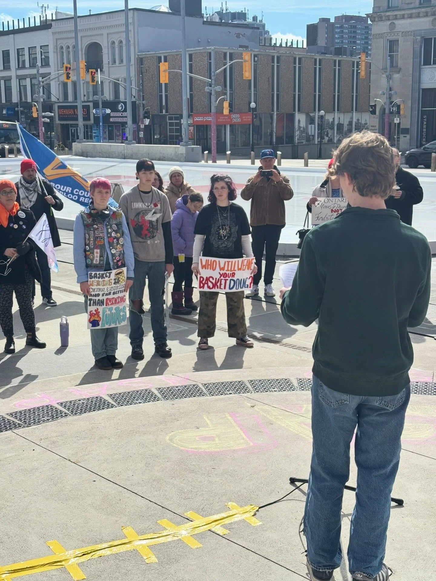 Yesterday, I stood with students who showed up with courage and determination to speak out against the unfair cuts to OSAP.

For many students, OSAP isn&rsquo;t just financial support, it&rsquo;s the difference between being able to attend school or 