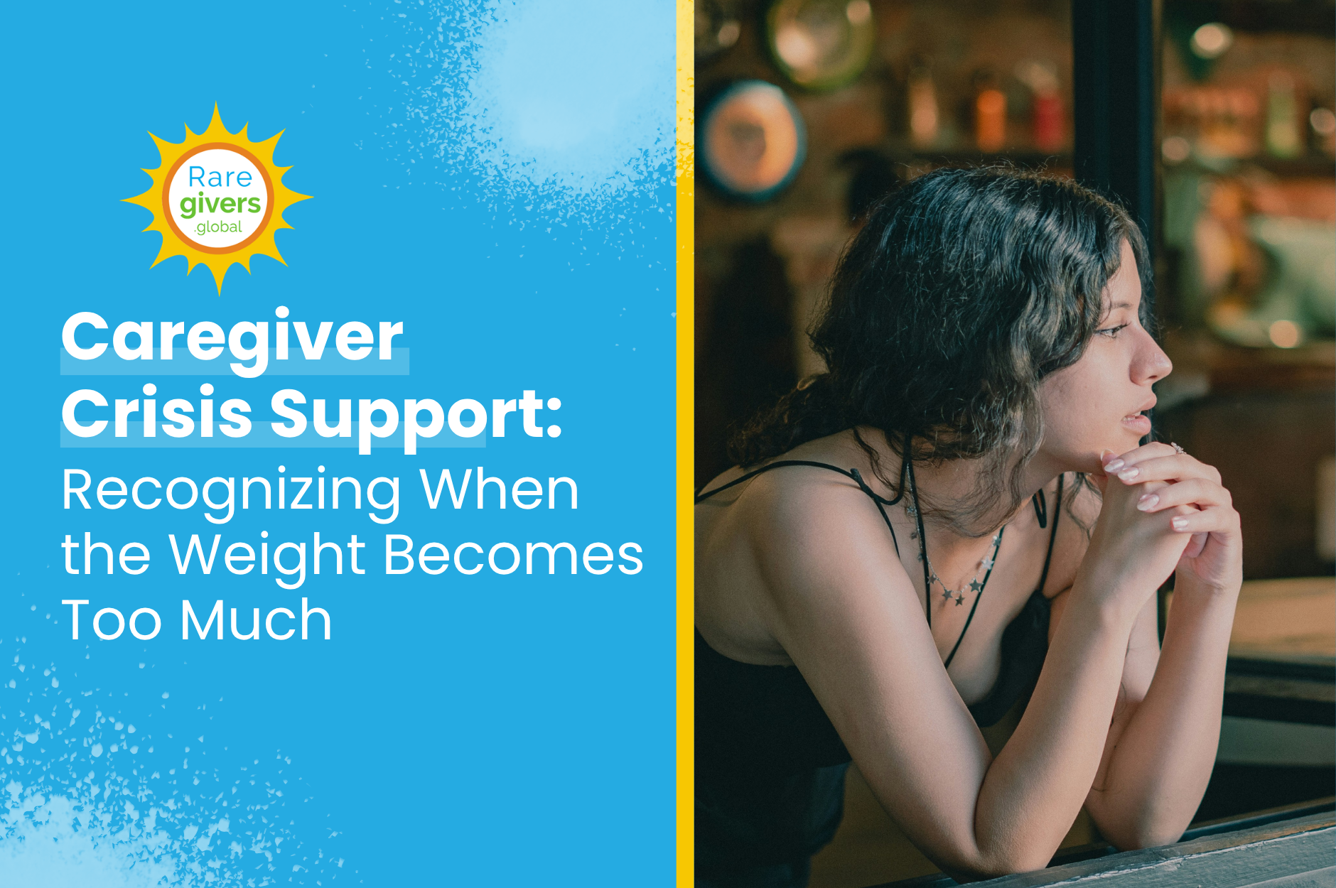 Caregiver Crisis Support: Recognizing When the Weight Becomes Too Much
