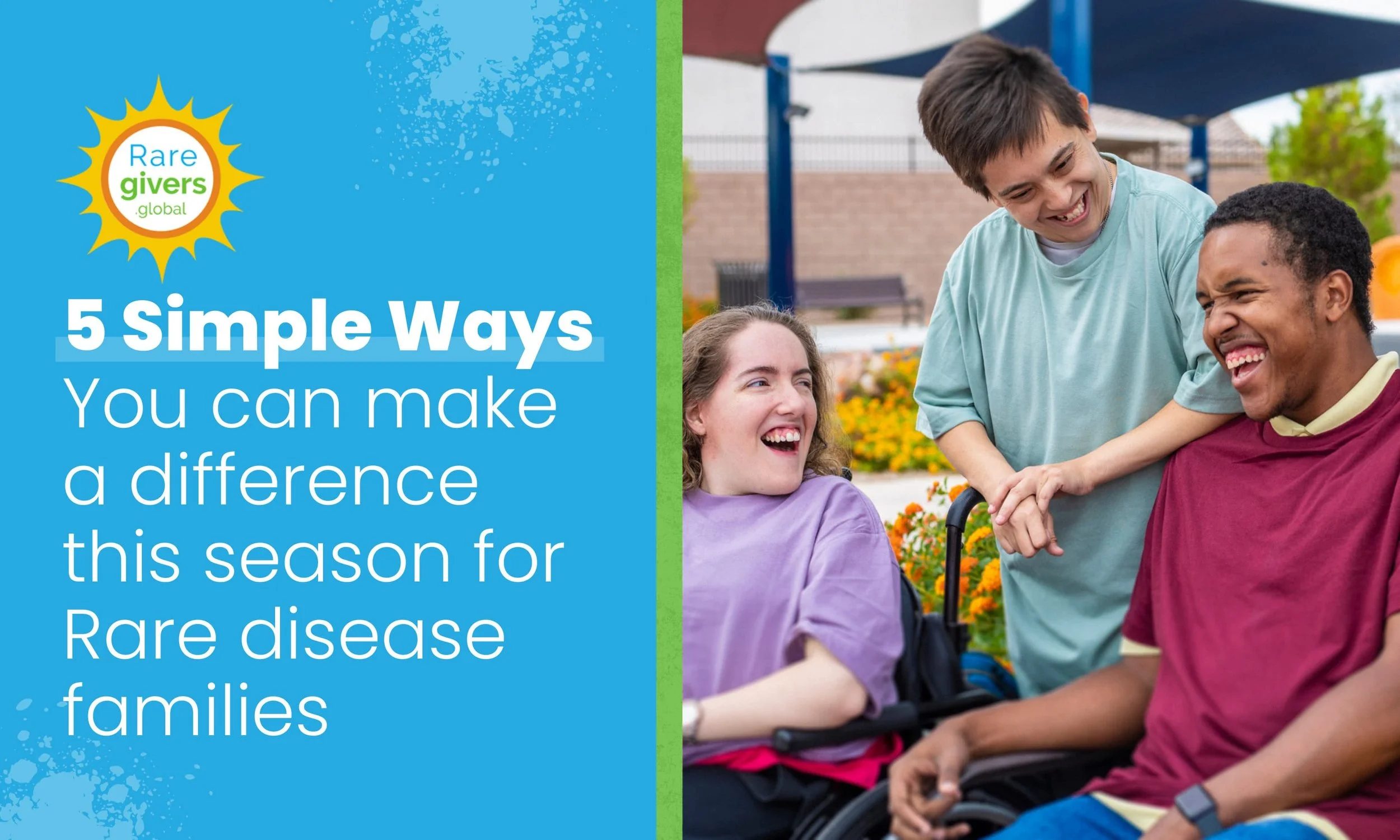 Friend delivers a grocery bag, gift card, and “You’re not alone” note to a caregiver and child in a cozy holiday-decorated home.