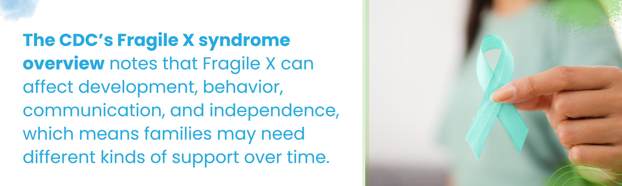 Fragile X awareness often overlooks caregivers