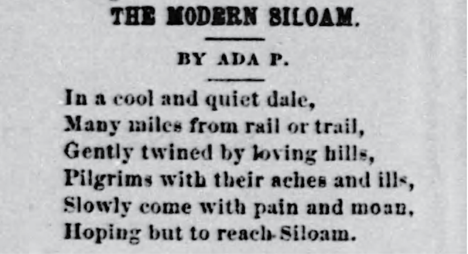 A poem still true 145 years later…