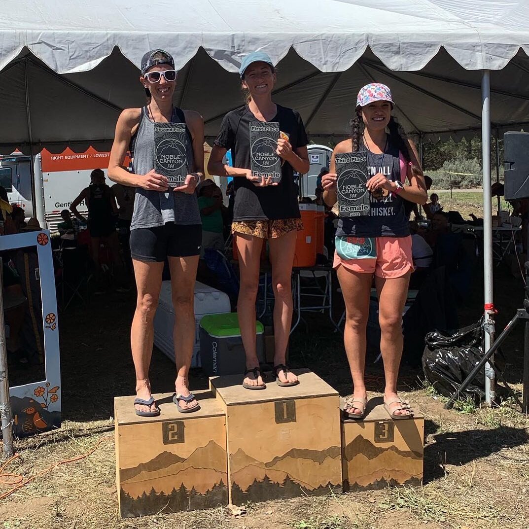 Reliving the 17th with our women&rsquo;s 50k winners. Such a great day on the trails. Can&rsquo;t wait for next year!!!

1 - Jade Balzberg - 4:54:21
2 - Kara Olivito - 5:34:17
3 - Paloma Ortiz - 5:39:04

@skratchlabs @muirenergy @pinevalleycoffeeco @