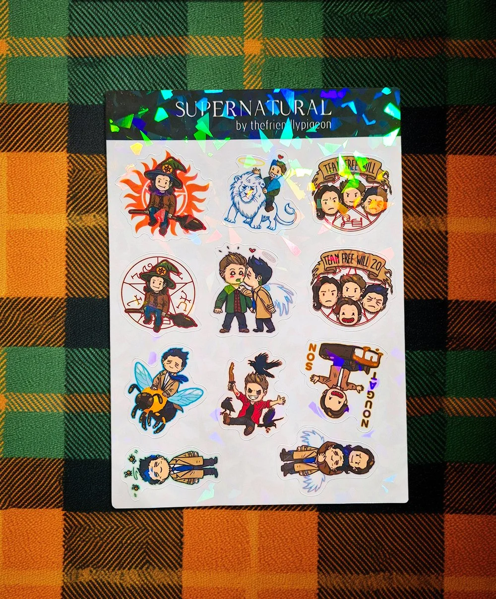 Supernatural Sticker Sheet