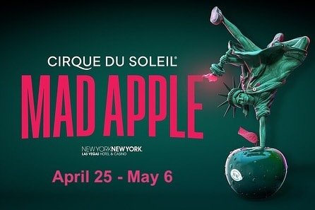Heading back to Vegas soon! Excited to be re-joining @madapplelv once again April 25th - May 6th as their featured comedian. You don&rsquo;t want to miss this show. I&rsquo;ve been working on my one handed cartwheels for months!