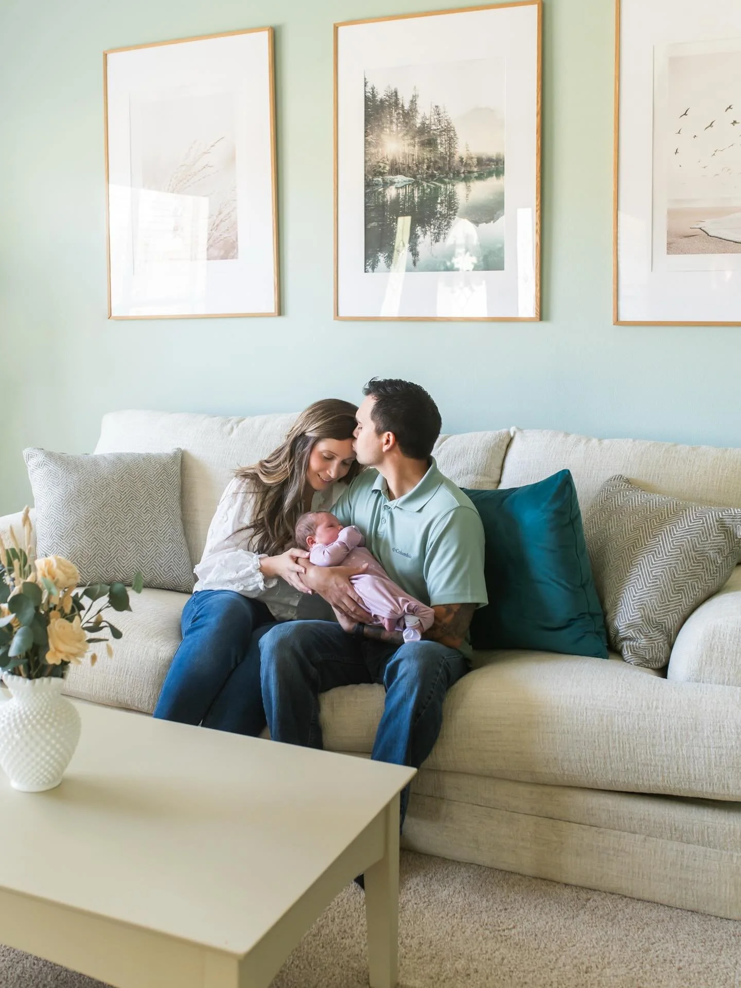 Full circle moments will forever be my favorite 🥹✨

Photographing their wedding in 2024 and now getting to capture them at home with their sweet newborn&hellip; this is why I love what I do. Watching love grow from &ldquo;just married&rdquo; to &ldq