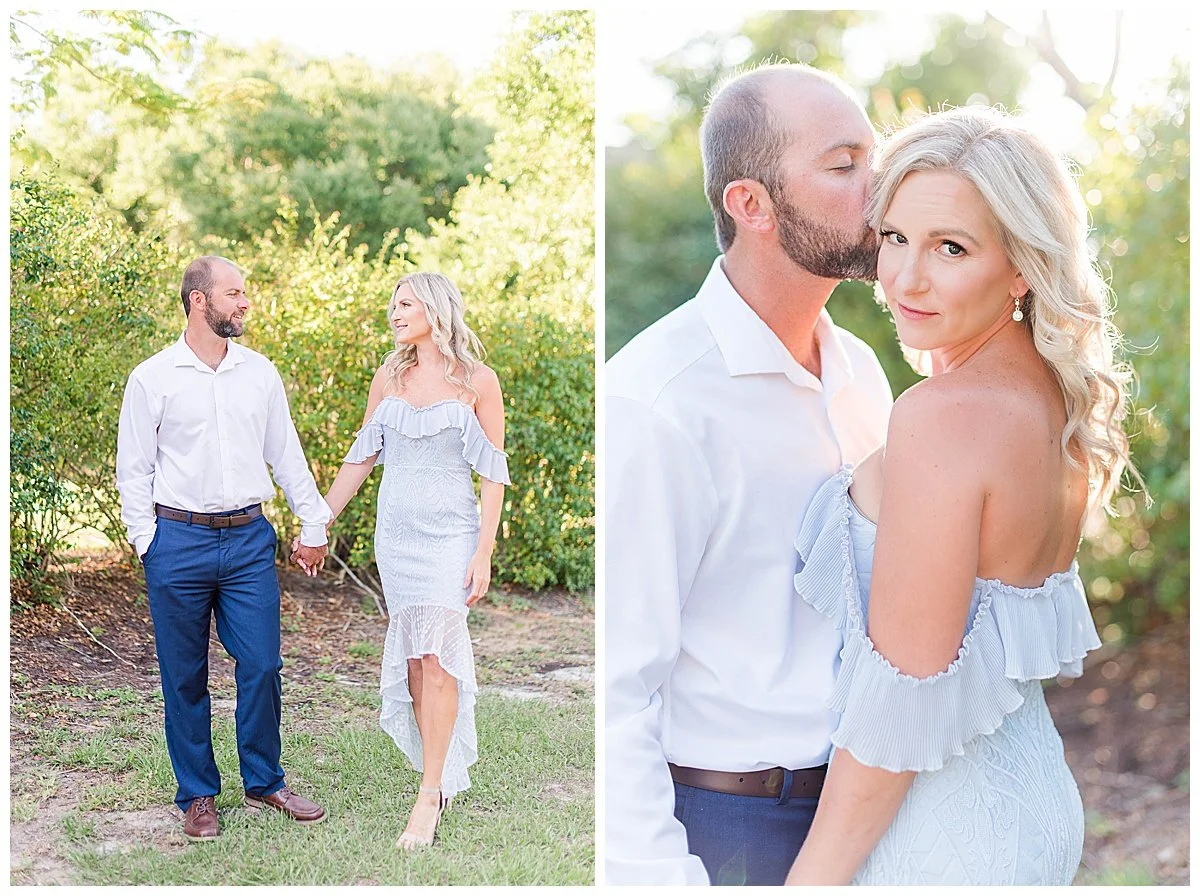 Learn how to pose couples for wedding and engagement photography by Savannah Hoban Photography.