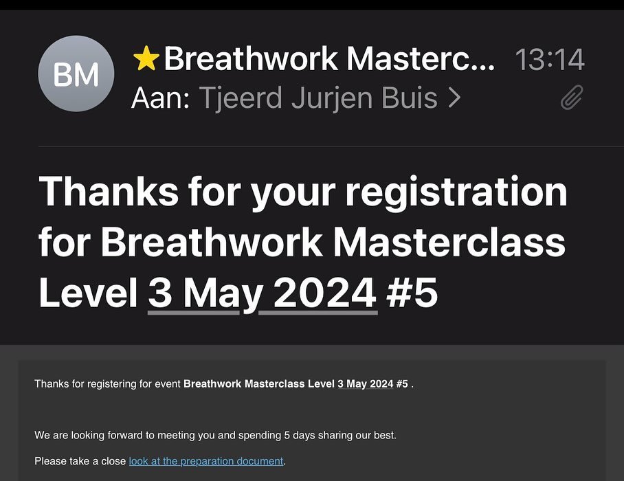 I did it 🤩 Signed up for another 5 days of deep dive into everything breathwork, with the one and only breath legend @kaspersfocus !

I&rsquo;m so excited, that I just couldn&rsquo;t hide it! 🤪🤩😂

+ some pictures of the level 2 breathwork masterc
