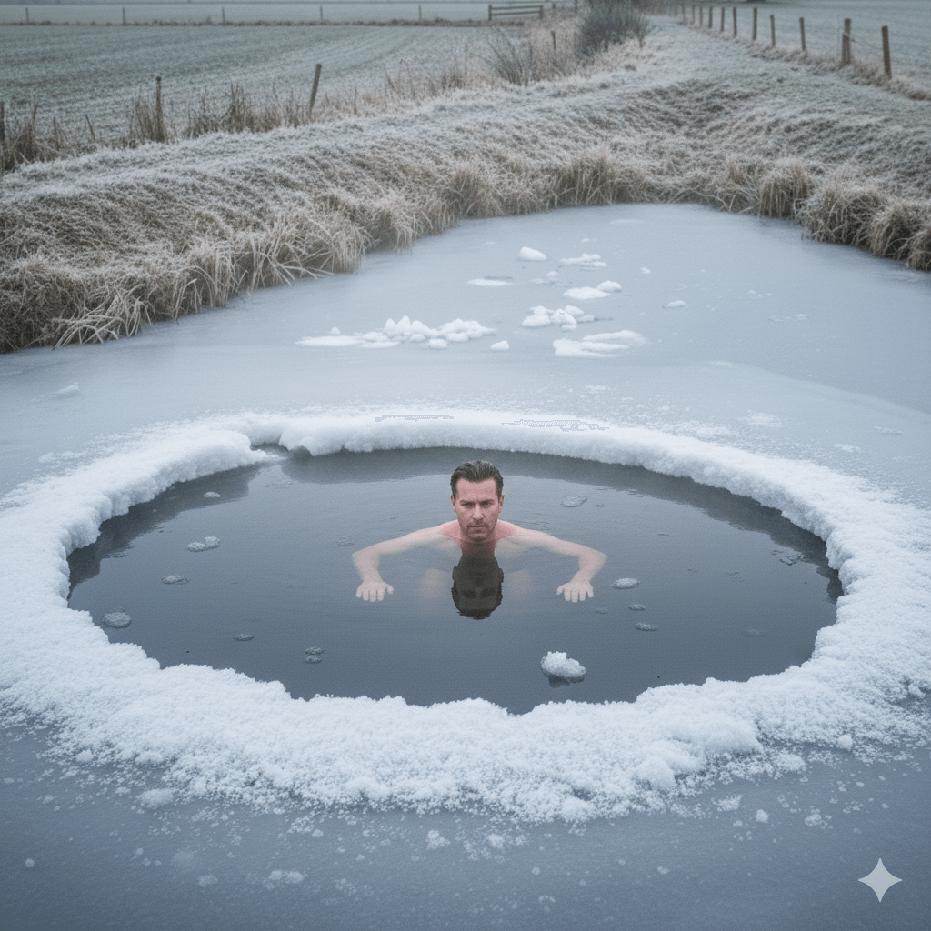 IJsbad en koude training