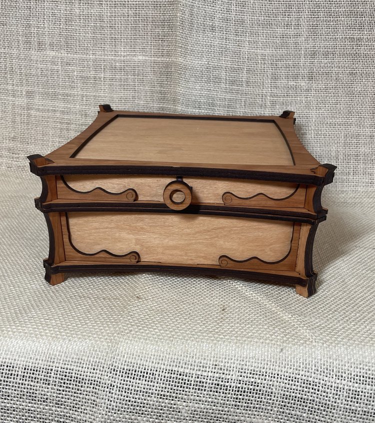 Jewelry Box with double inserts — TravelingCTurtles