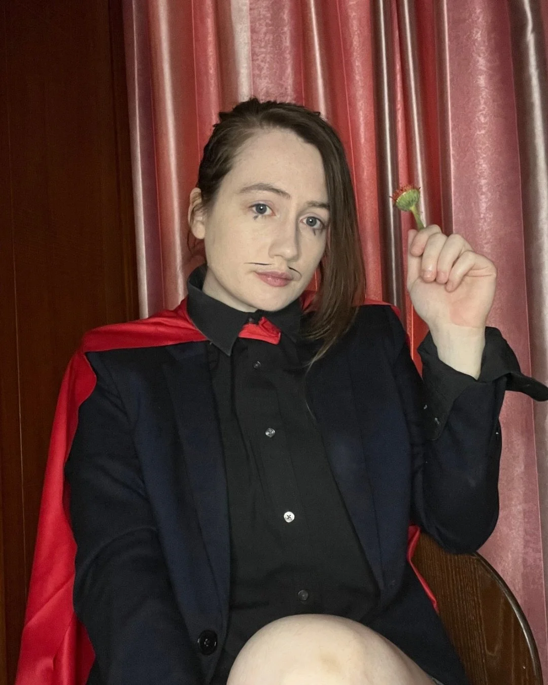 &ldquo;One skit that I&rsquo;m working on is one where I integrate motherhood, comedy, villainy, and pop culture: I play Poison Ivy and she shows off her baby (her new &ldquo;flower&rdquo; that bloomed), explains how he spits up oceans, talks about h