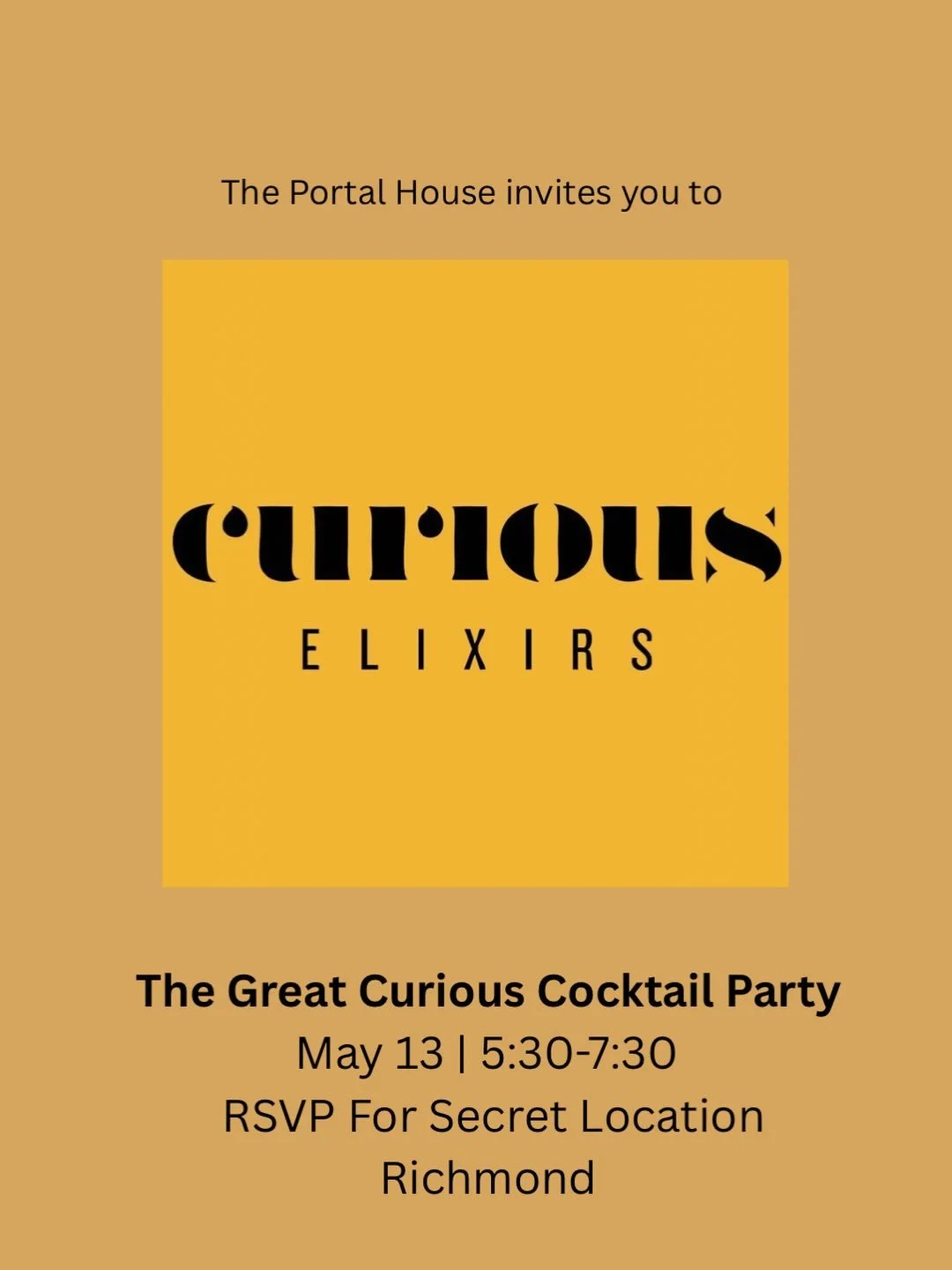 🍸DM to RSVP

#wecreateportals