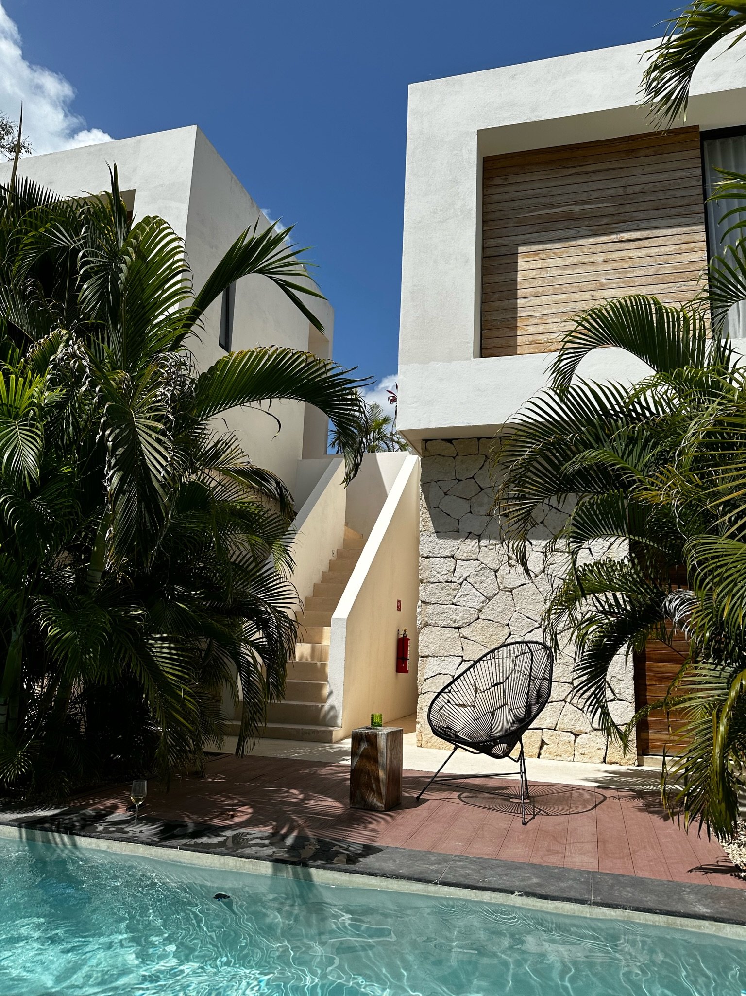 The stunning villa