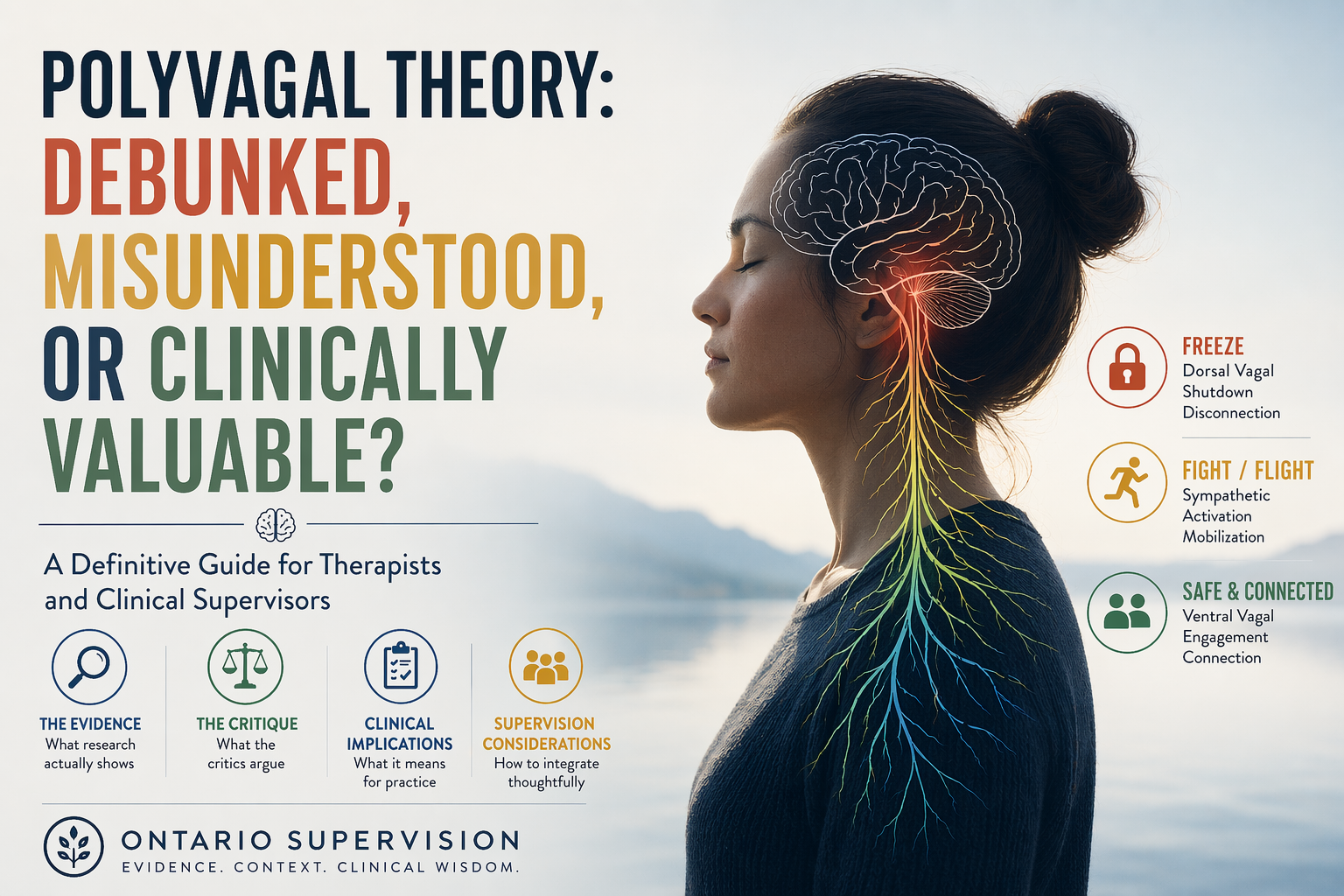 Polyvagal Theory: Debunked, Misunderstood, or Clinically Valuable? A Definitive Guide for Therapists and Clinical Supervisors