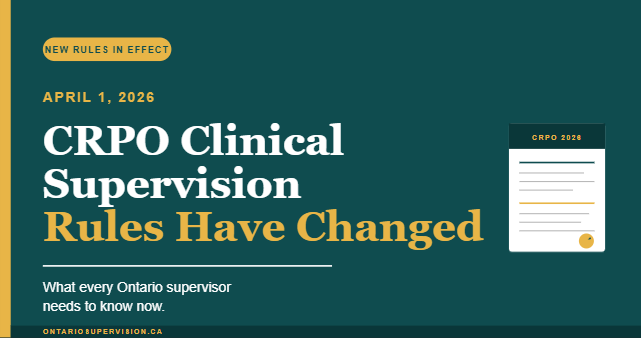 It’s May 2026 - Here’s What Actually Changed in CRPO Supervision Rules on April 1
