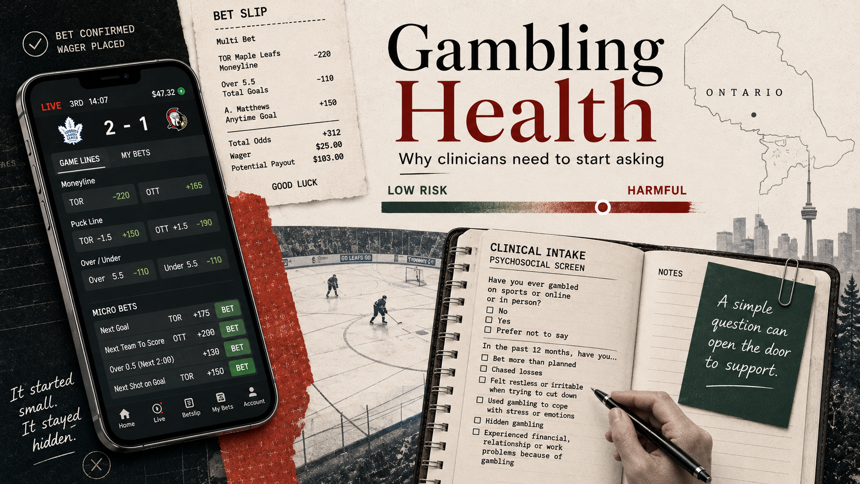 Gambling Health: The Conversation Ontario Therapists Are Not Having