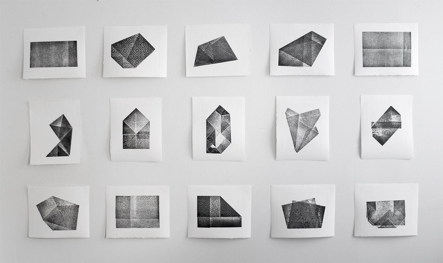 100 Sheets (Paper towel prints), 2016
Monotypes
8 x 10 inches