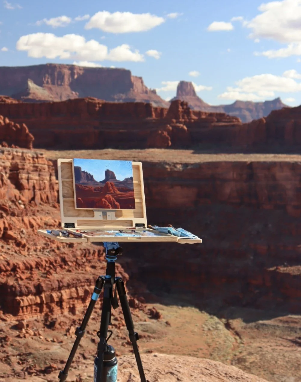 In the Canyon - Original Oil Painting