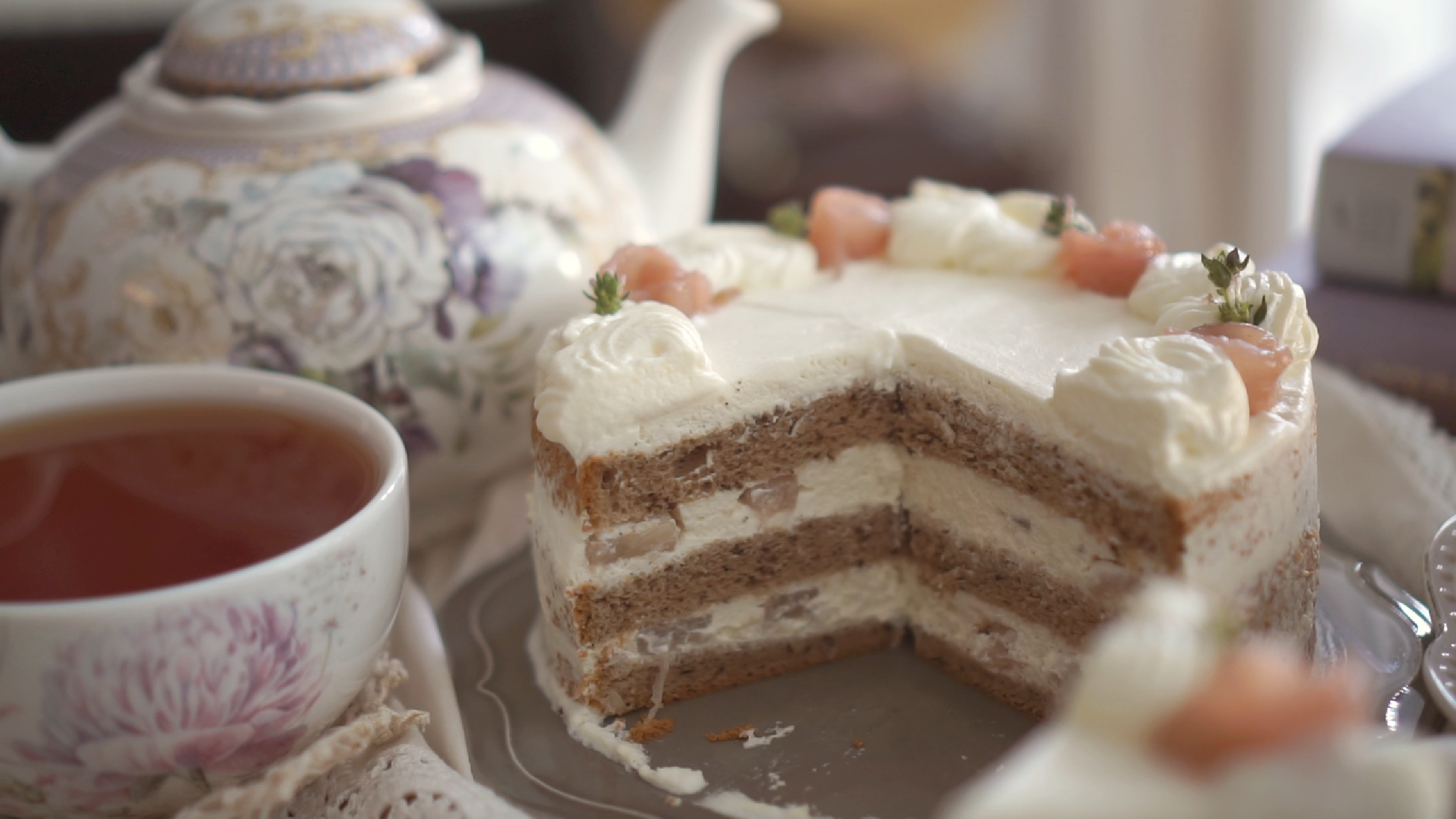 br/>Earl Grey and Peach Chiffon Cake Recipe — In Search of Lost