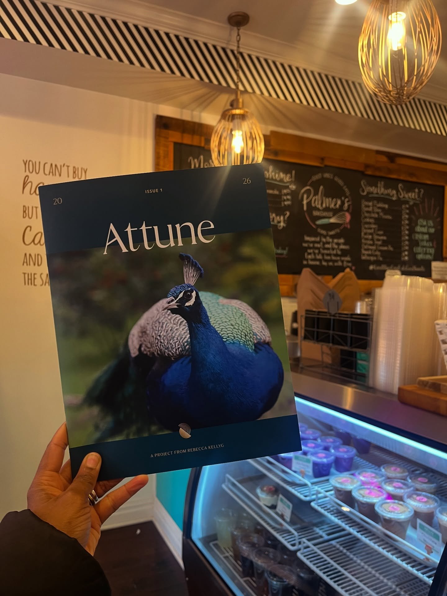 Palmer&rsquo;s Bakehouse @palmersbakehouse in Maplewood, NJ is now home to Attune Magazine! You can stop by and have one of their absolutely delicious pastries and coffee and pick up @attune_magazine 🥮 Everytime I&rsquo;ve walked into this place I&r