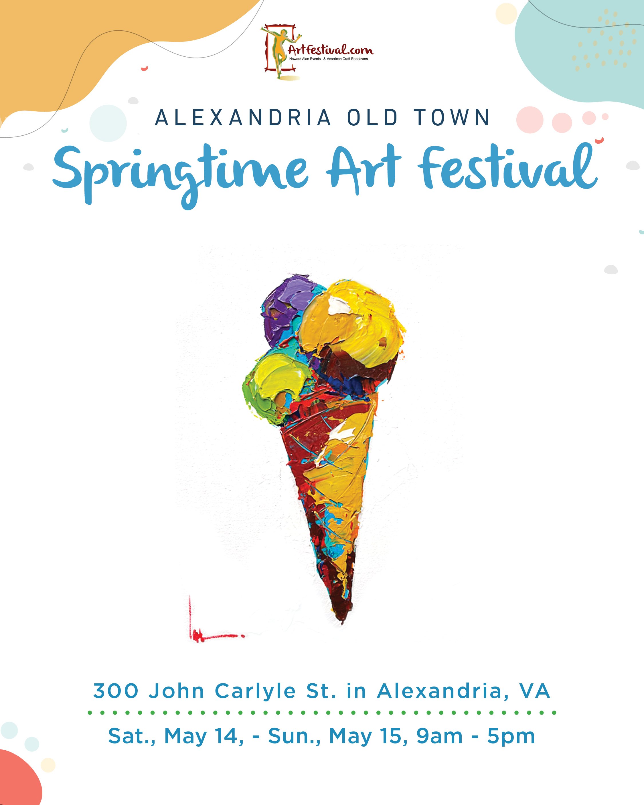 2nd Annual Alexandria Old Town Springtime Art Festival