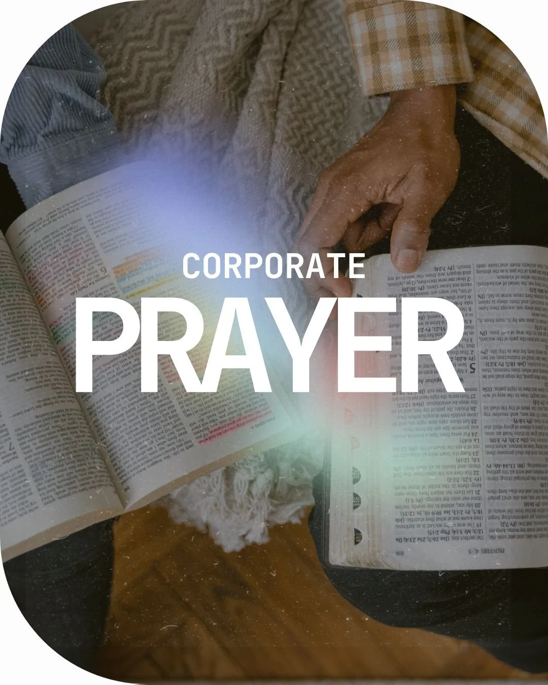 4th Wednesday Corporate Prayer in the Fellowship Hall