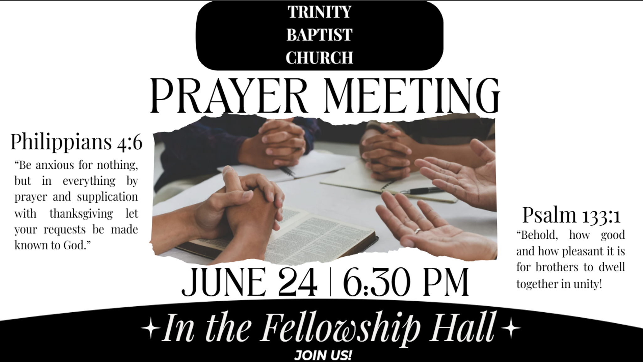 Corporate Prayer Meeting