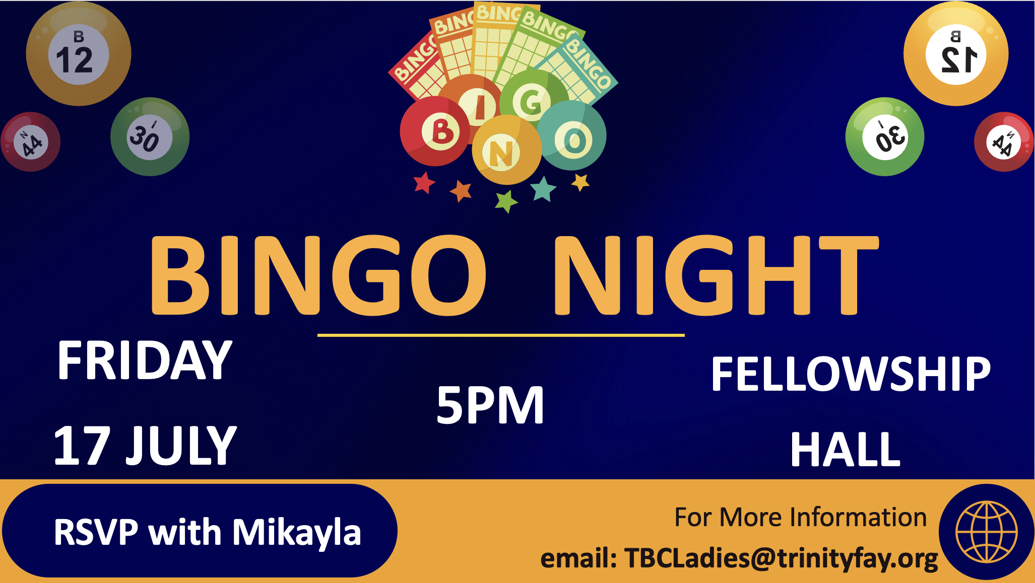 Ladies Bingo Night!