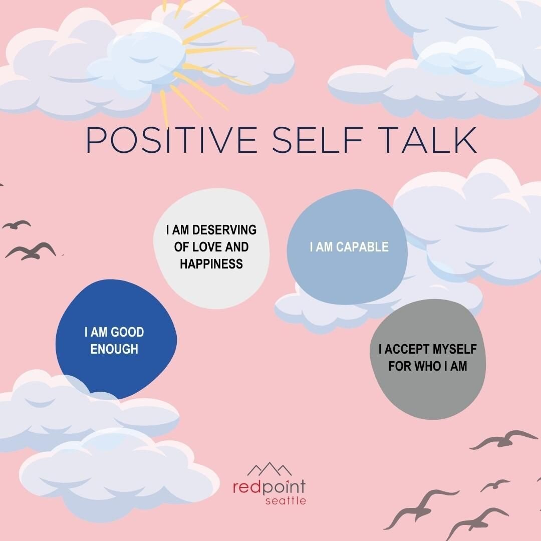 On this #MindfulMonday we want to talk about positive self talk. Practicing positive self talk can improve your self esteem and help with stress management. 

This is a great way to incorporate self care into your daily routine. Our inner voice combi